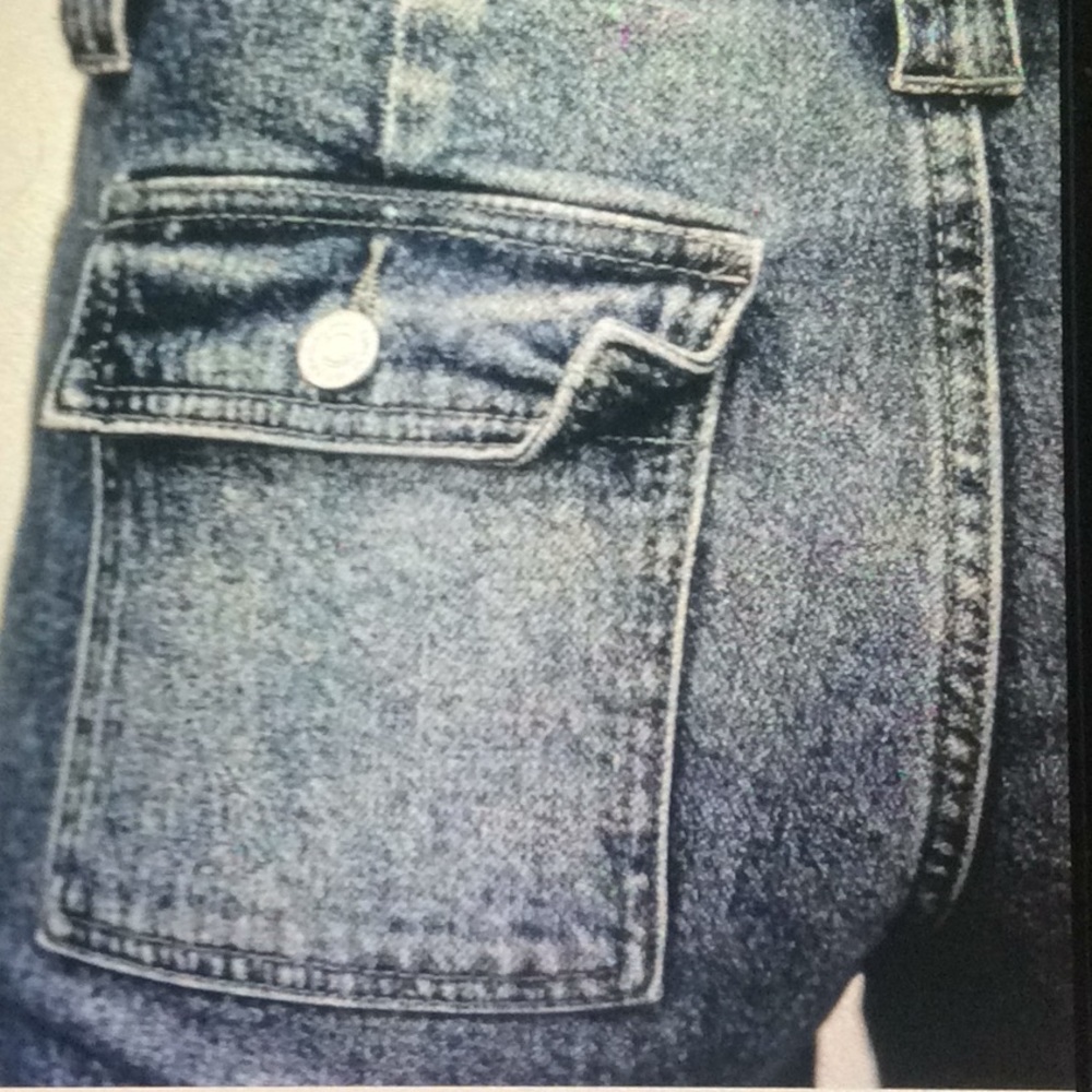 PIPPH HIGH RISE SLIM STRAIGHT CARGO DENIM!❤️👍👖 - Picture 11 of 12